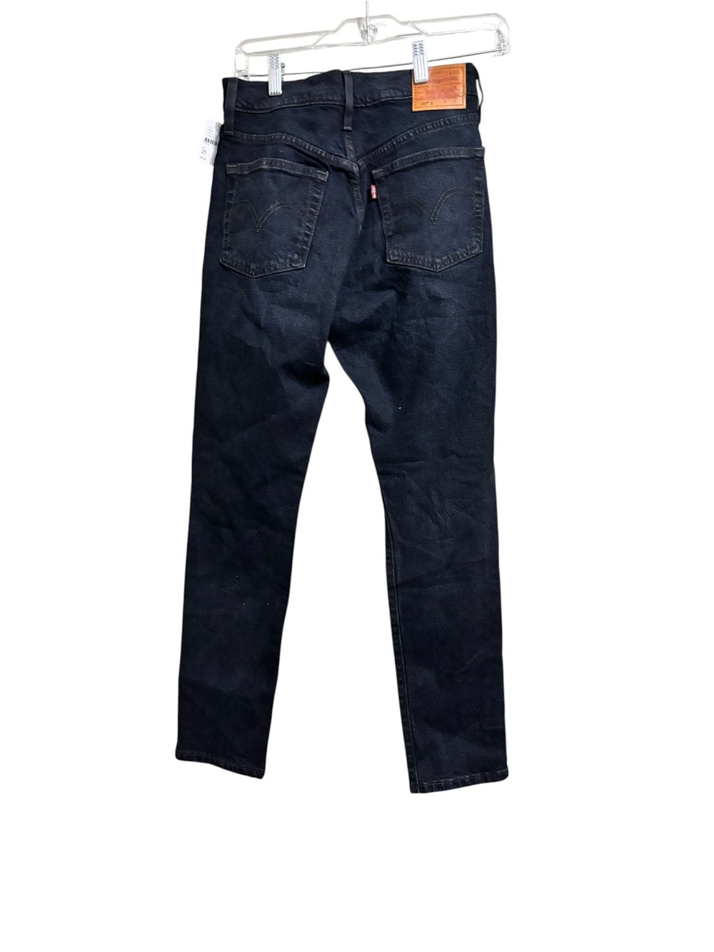 New Levi 501 Skinny High Rise Straight Leg Black Jean Free People - Picture 4 of 5